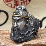 Retro Chinese Style Figure Pattern Ring