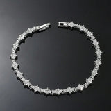 Round Stone Star Cubic Zirconia Bracelet
