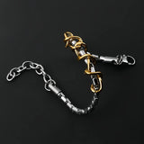 Gold Silver Double Color Chain Bracelet