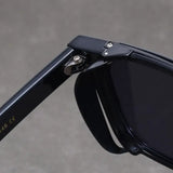 Steampunk Double Square Frame Sunglasses