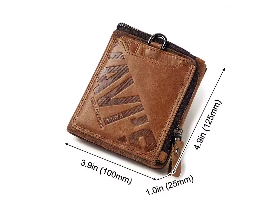 Rustic Leather Men Wallet