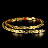 Two Tone Twisted Chain Necklace