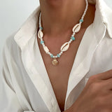 Bohemian Perlenkette Halskette