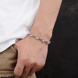 Irregular Retro Heavy Men's Bracelet