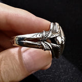 Retro Cyber Punk Skeleton Ring
