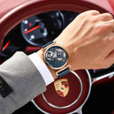 Dual Time Zone Display Opulence Watch
