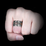Ancient Historical Stainless Steel Ring