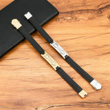 Punk Arrow Design Charm Bracelet