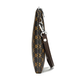 Soft PU Leather Geometric Clutch Bag