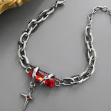 Dark Sparkle Star Bracelet