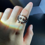 Retro Octopus Tentacles Ring
