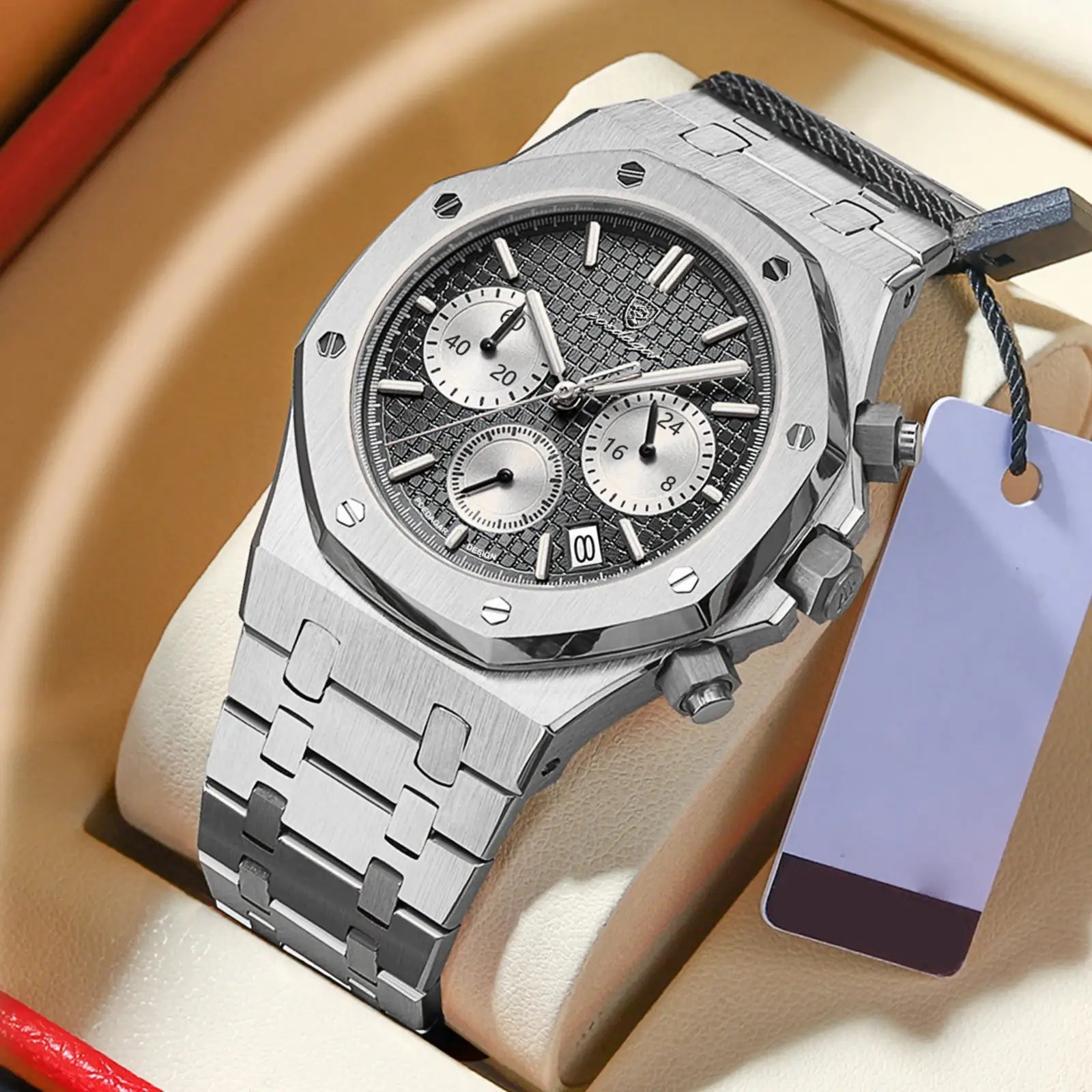 Bold Caspian Chronograph Watch