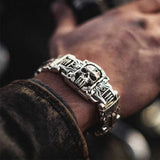 Domineering Skull Punk Bracelet