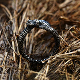 Classic Cobra Stainless Steel Ring