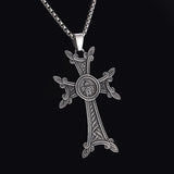 Nordic Guardian Cross Pendant