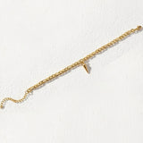 Willow Nail Pendant Chain Bracelet