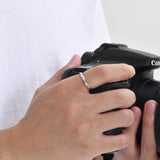 Men's Simple Twisted Adjustable Ring