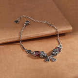 Scarlet Charm of Fortune Crimson Bracelet