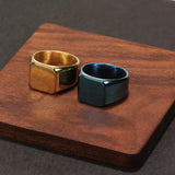 Geo Classic Square Ring