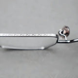 Small Square Alloy Eyeglasses