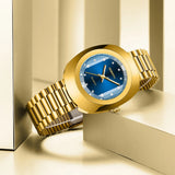 Solstice Edge Gold Watch