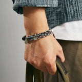 Acrylic Wood Beads Rope Bracelet