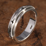 Vintage Totem Rotatable Argentum Ring