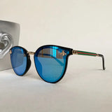 Black & Gold Honey Vision Sunglasses