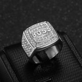 Hip Hop Bling Iced Out Ring