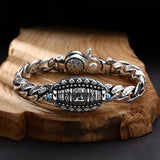 Revolving Oval Retro Geometric Bracelet