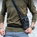 Multi-Pockets Casual Men's Crossbody Bag