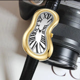 Irregular Shaped Melting Twisted Watch