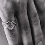 Vintage Flying Bird Swallow Ring
