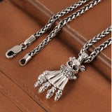 Retro Reaper Charm Pendant