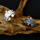 Retro Mythisches Tier Verstellbarer Ring