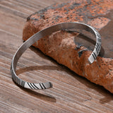 Viking Tribal Arrow Cuff Bracelet