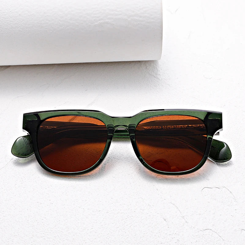 Tortoiseshell Acetate Statement Sunglasses