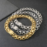 Collier Homme Double Chaîne Zéro