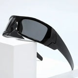 Hip-Hop Rectangular Anti UV400 Sunglasses