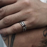 Dark Scorpion Metal Open Ring