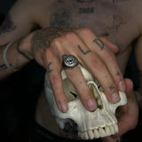 Stainless Steel Gothic Skull Ring
