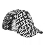 Geometric Print Pattern Polyester Cap