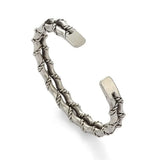 Double Layer Twisted Cuff Bracelet