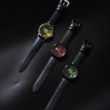 3D Sports Car Wheel Spinning Watch