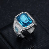 Royal Cut Gemstone Statement Ring
