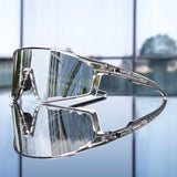 Polarized Outdoor Multicolor Goggle Sunglasses