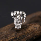 Finger Skull S925 Adjustable Ring
