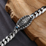 Revolving Oval Retro Geometric Bracelet