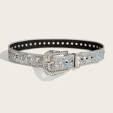 Shiny Lux Sequin Style Belt