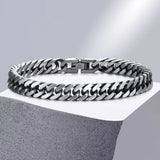 Casual Chunky Cuban Chain Bracelet